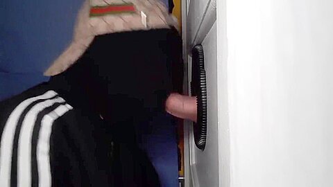 Gloryhole Hetero Blowjob