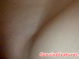 Gorgeous blonde Sandra has real orgasm