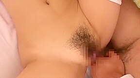 Gorgeous oriental Miku Airi getting cumshot on her face