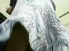 Grannies supermarket up-skirt