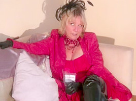 Granny Jasmine Accepts Blow Job Reward, One