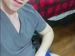 Guy Has Extreme Orgasmic Huge Cumshot