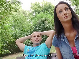 Guy Helps Poor Couple With Cash For Passionate Sex