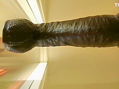 Guy fucking bam dildo