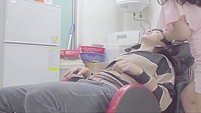 Hanna and seo won - sex in salon