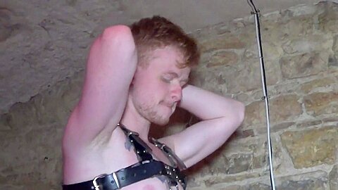Hard Bareback Fuck In Sling By This Sexy Young Bitch - HumliationAndSpanking