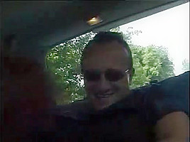 Hard Tranny Fucking In A Car