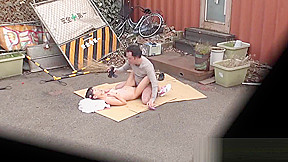 Haruki Karen Petite Jav teen 18+ Fucked Outside At Factory