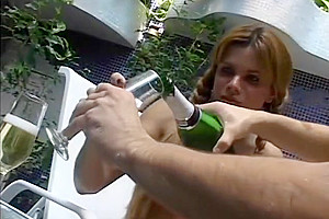 He fucks a shemale hard near the pool - Macho Man Video