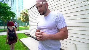 Heavenly breasty young harlot having an amazing hard core sex
