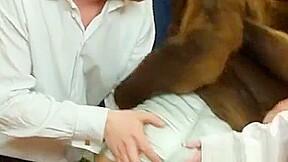 Heeled Nurse Pee Soaked