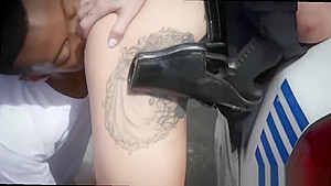 Her first milf I will catch any perp with a ginormous dark-hued dick, and