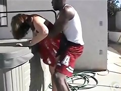 Hidden sex cam clip shows a couple shagging