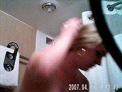 Hidden shower caught or maybe not lol