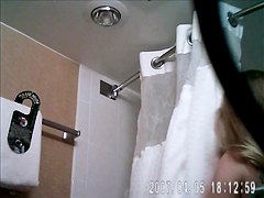 Hidden shower caught or maybe not lol