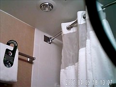 Hidden shower caught or maybe not lol
