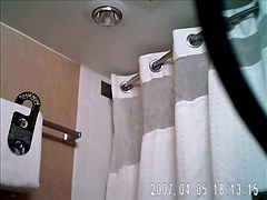 Hidden shower caught or maybe not lol