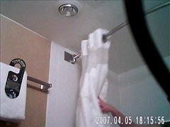 Hidden shower caught or maybe not lol