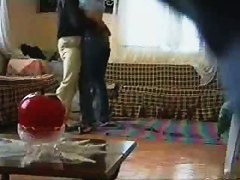Homemade sex with hot babe with big boobs