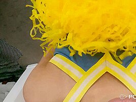 Horny Cheerleader - POVD