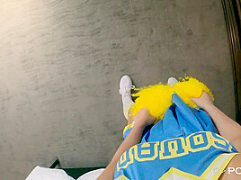 Horny Cheerleader - POVD