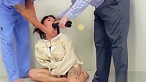 Horny Girl Is Taken In Anal Nuthouse For Harsh Treatment