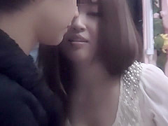 Horny Japanese girl in Best Public JAV scene