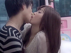 Horny Japanese girl in Best Public JAV scene