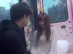 Horny Japanese girl in Best Public JAV scene