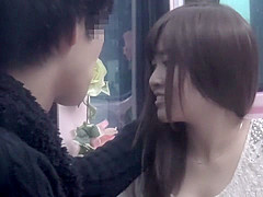 Horny Japanese girl in Best Public JAV scene