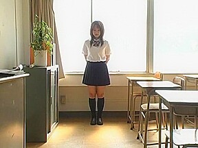 Horny Japanese model Mina Manabe in Hottest Masturbation JAV video