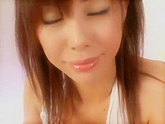 Horny Japanese slut Miyu Misaki in Amazing Foot Fetish, Facial JAV clip