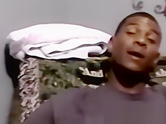 Horny dude has his BBC sucked dry by two guys