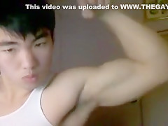 Horny male in hottest hunks, asian homo adult scene