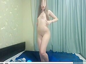 Hot 19yo ukrainian dances and strips naked 2of2