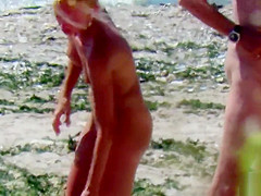 Hot Amateur MILFs - Nudist Beach Spy Video