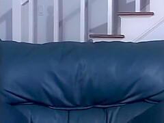 Hot Blonde Gets Her Cunt Eaten On The Sofa Before Stud Bangs Her