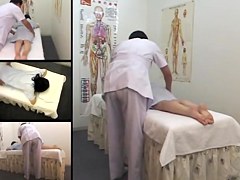 Hot Japanese massage clip with a lot of fingering