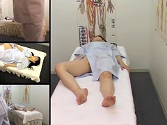 Hot Japanese massage clip with a lot of fingering