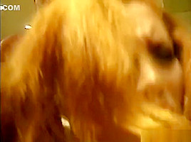 Hot Latina maid seduces her boss and he fucks her twat in the bathroom