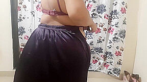 Hot Naughty Indian Desi Bhabhi Getting Ready For Her Secret Boyfriend