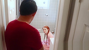 Hot Redhead teen 18+ Screwed without Mercy
