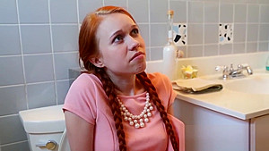 Hot Redhead teen 18+ Screwed without Mercy