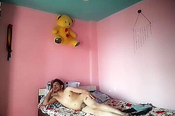 Hot Step brother Masturbating