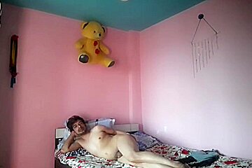Hot Step brother Masturbating