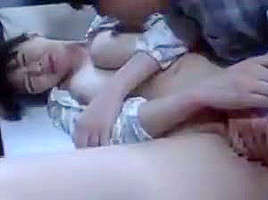 Hot Step mom takes care and teaches sex