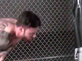 Hot stud Jordan Levine annihilates the ass of Brandon Evans