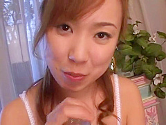 Hottest Japanese girl Yui Kazuki in Horny Couple, Cumshot JAV scene