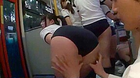 Hottest Japanese model Nozomi Aiuchi, Riri Kuribayashi, Kana Ohori in Fabulous Public, Blowjob JAV clip