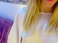 Hottest Sex Scene Blonde Amateur Unbelievable Show